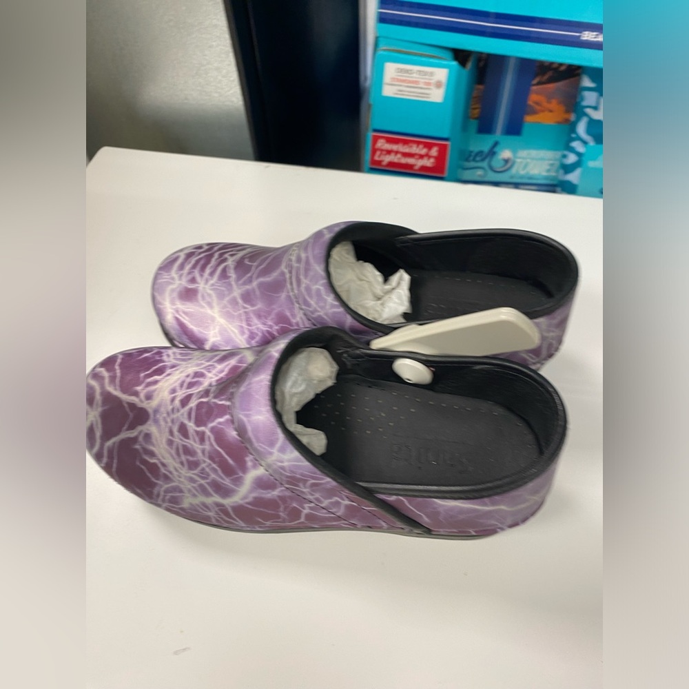 Sanita Women's SmartStep Pro Monsoon Leather Clogs